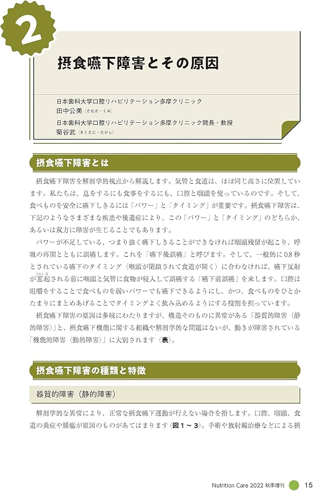 Amazon.co.jp: これだけでわかる! 摂食嚥下障害と誤嚥性肺炎: 栄養治療