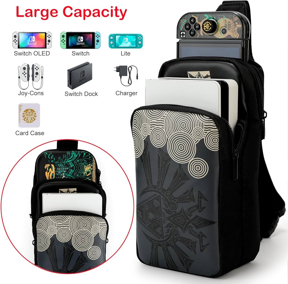 Amazon.com: Owngen Cute Travel Bag for Nintendo Switch/Lite/OLED