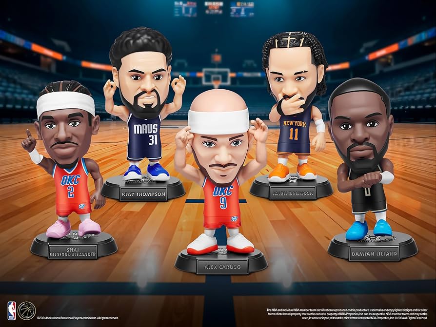 Amazon.com: 5 Surprise NBA Ballers Series 2 by ZURU, Licensed NBA