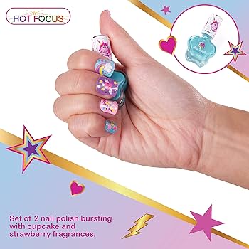 Amazon.com: Hot Focus Scented Nail Boutique – 168 Piece Unicorn