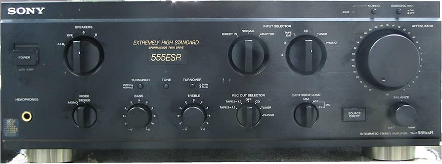 Amazon.co.jp: SONY ソニー TA-F555ESR プリメインアンプ : 家電＆カメラ