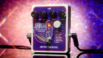 Amazon.com: Electro-Harmonix SYNTH9 Synthesizer Machine Pedal