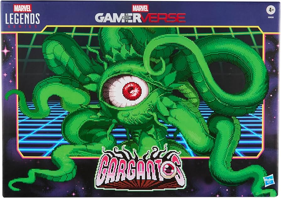 Amazon.com: Marvel Legends Series Gamerverse Gargantos, Retro