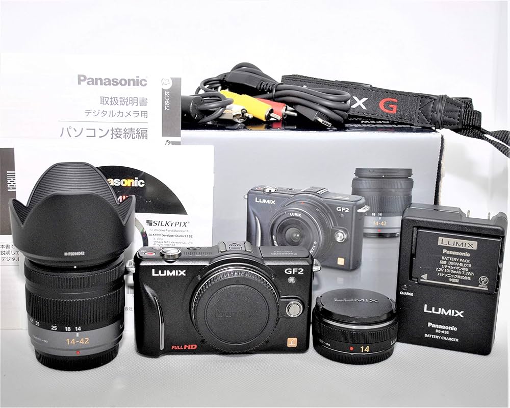 Amazon | パナソニック デジタル一眼カメラ GF2 ダブルレンズキット