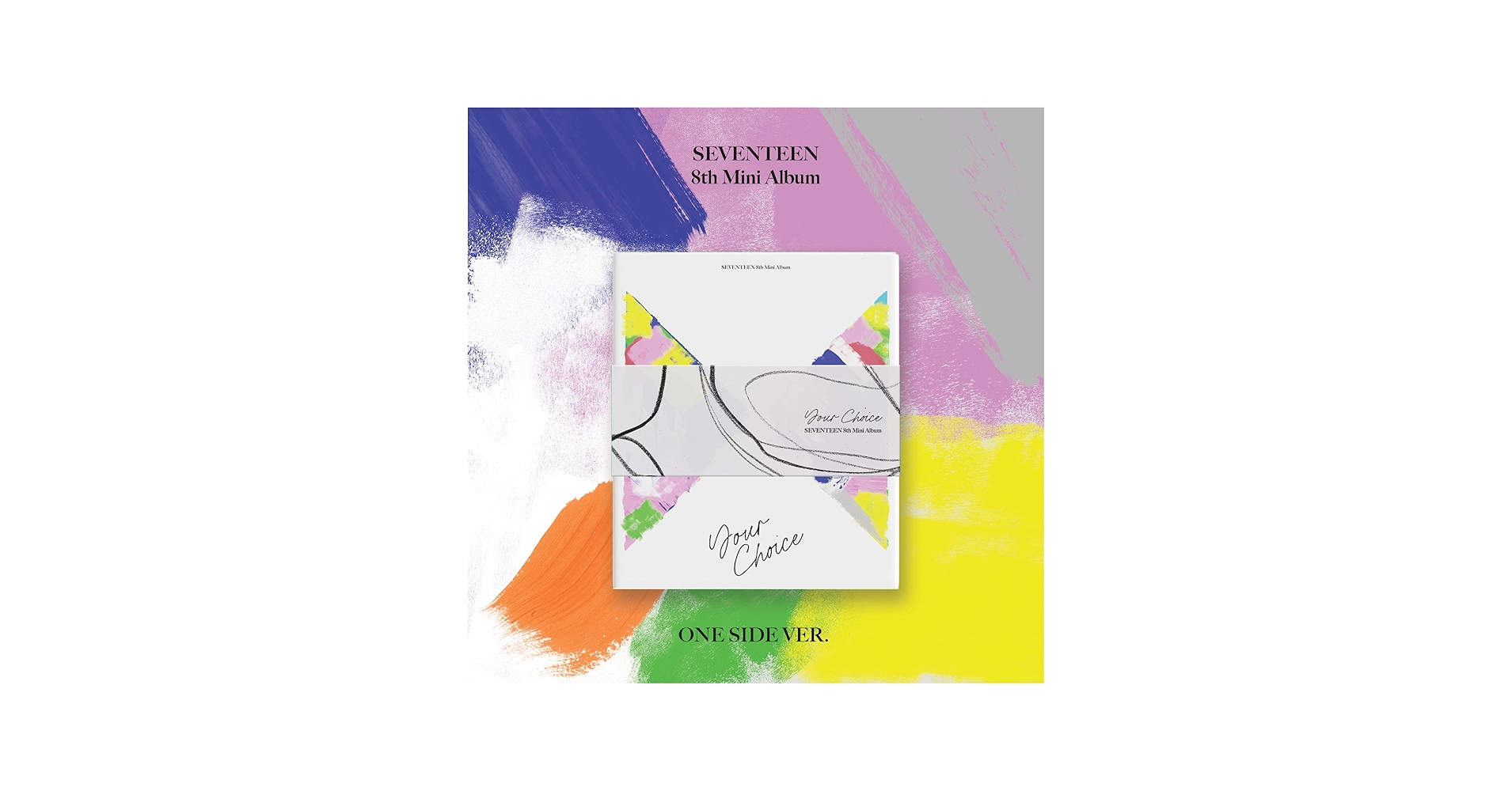 SEVENTEEN - SEVENTEEN 8th Mini Album 'Your Choice' (ONE SIDE