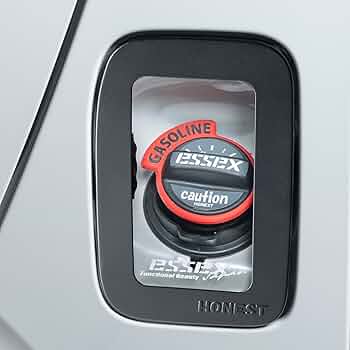 Amazon | HONEST 給油口カバー ガラスリッド ESSEXロゴ入り ESSEX