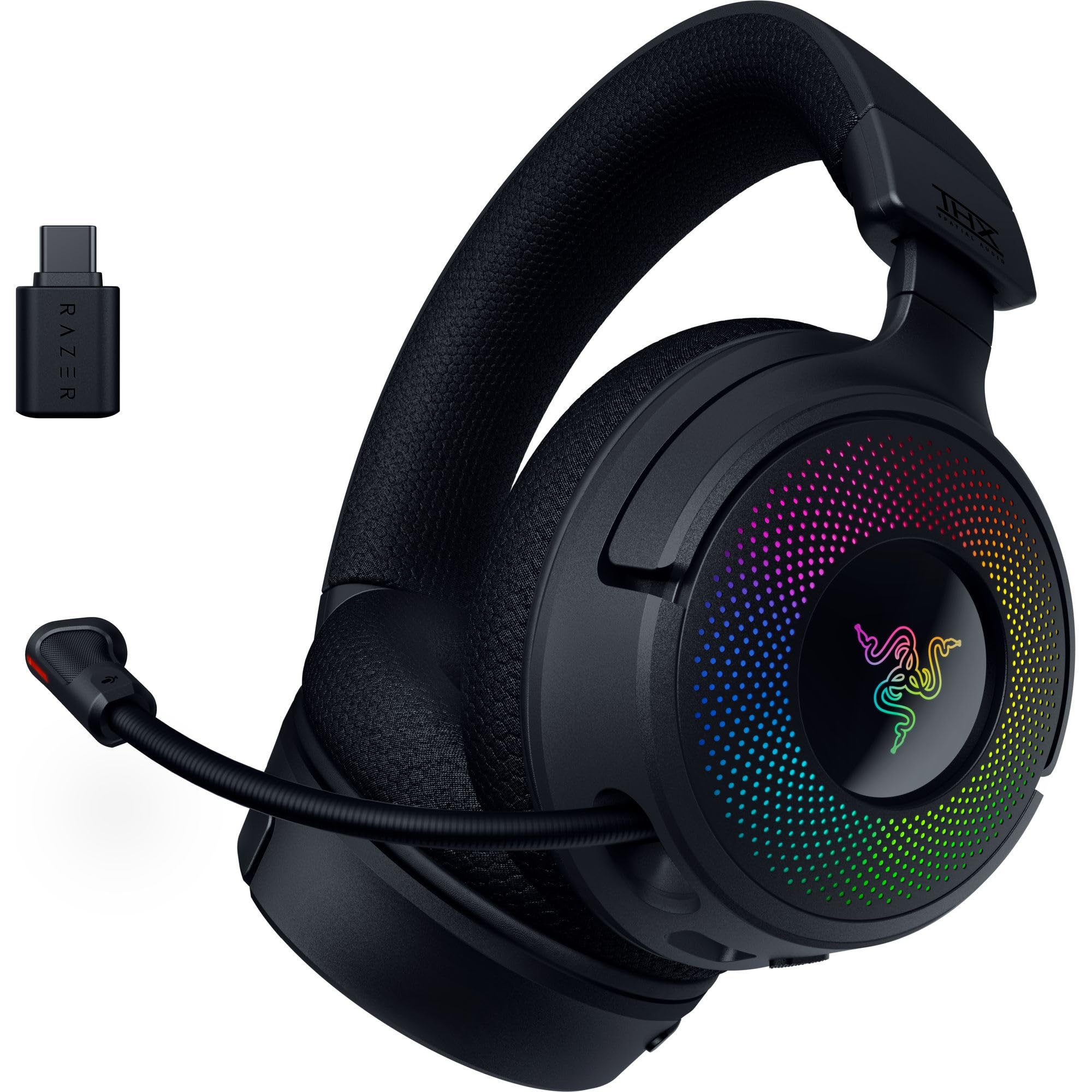 Razer Kraken V4 Wireless Gaming Headset: 2.4GHz, Bluetooth, USB