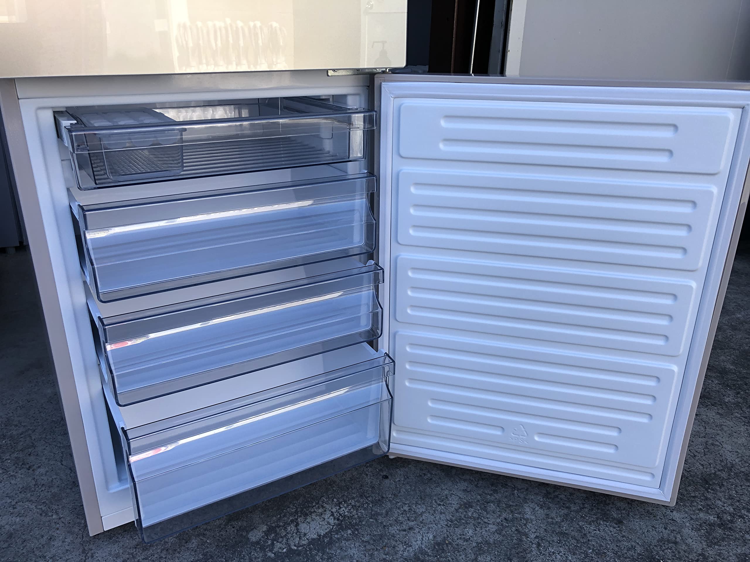 Amazon | TWINBIRD KHR-EJ15-CB 146L 2ドア 冷凍冷蔵庫 クリスタル