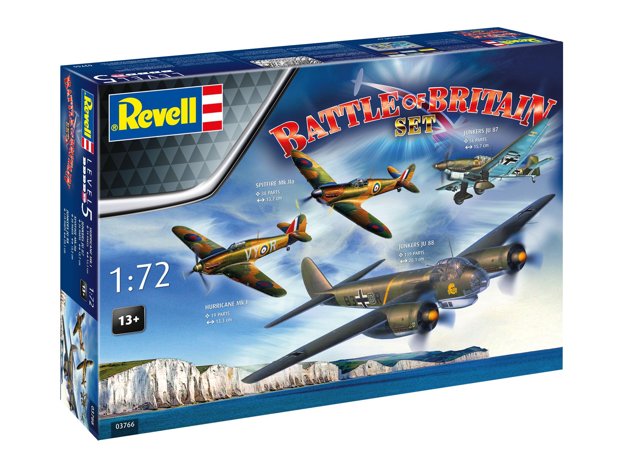 Amazon.com: Revell 03766 Battle of Britain 85th Anniversary Set 1