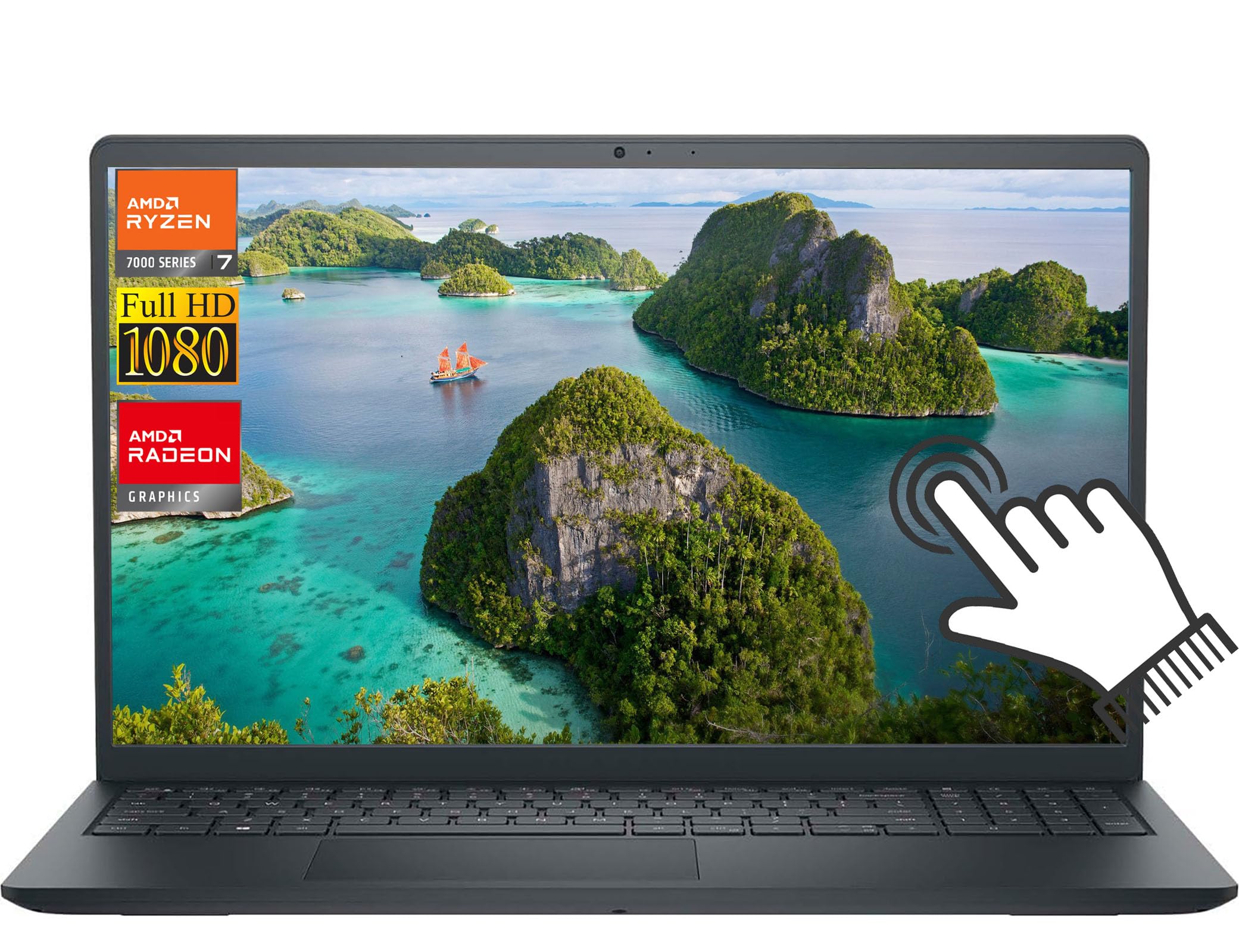 Amazon.com: Dell Inspiron 15 3000 Touchscreen Laptop 15.6