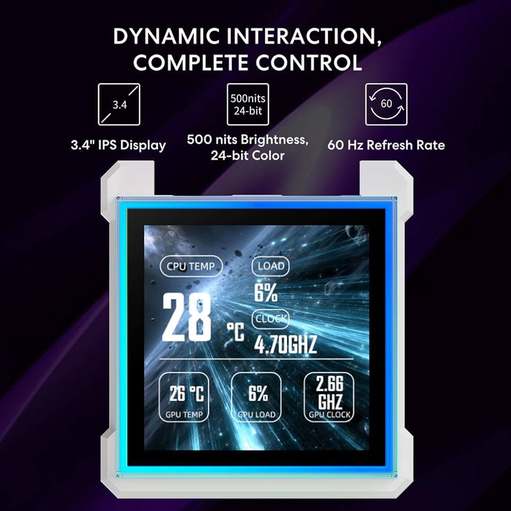 Amazon.com: Lian Li Hydroshift II 360 CL ARGB Liquid CPU Cooler