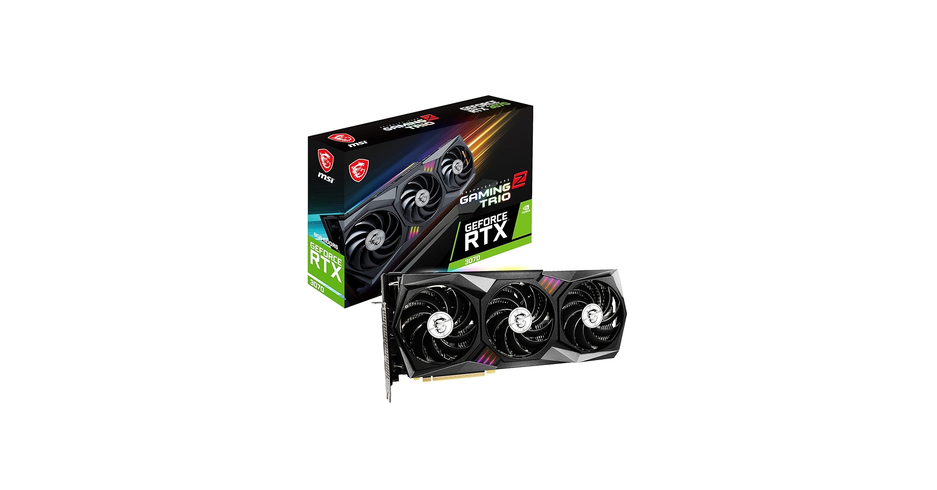 動作確認済ジャンク）MSI GeForce RTX 3070 GAMINGZ 動作確認済