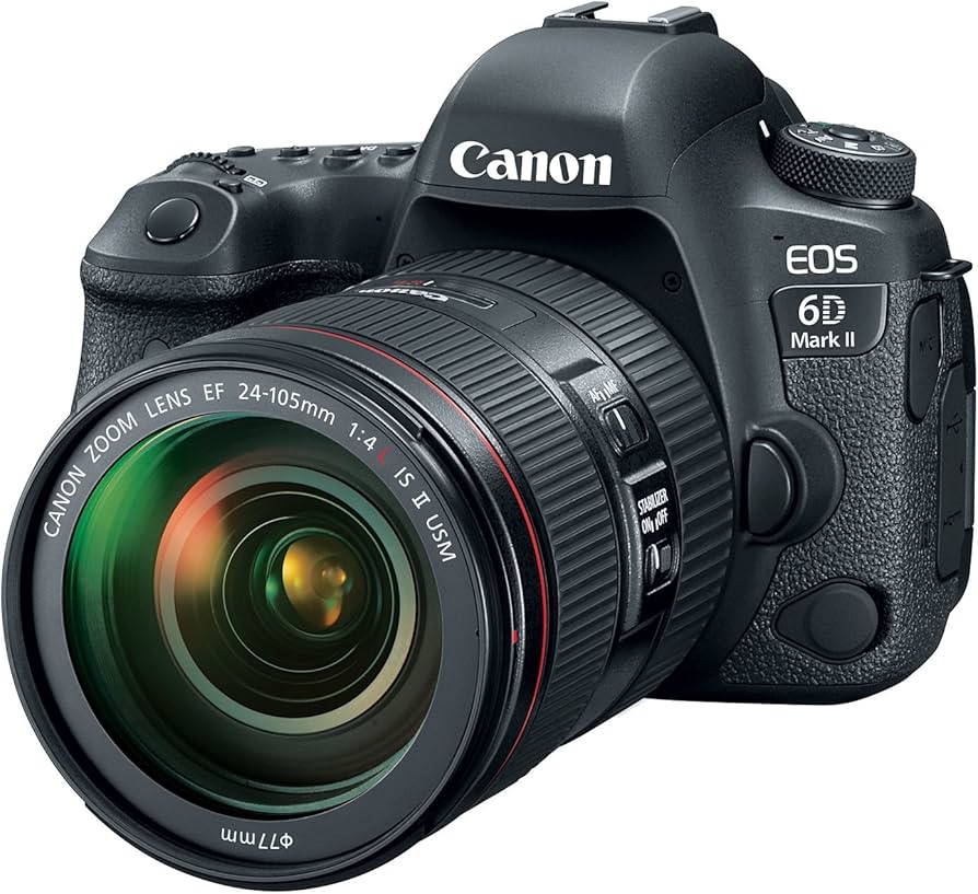 Amazon.com : Canon EOS 6D Mark II DSLR Camera with EF 24-105mm USM