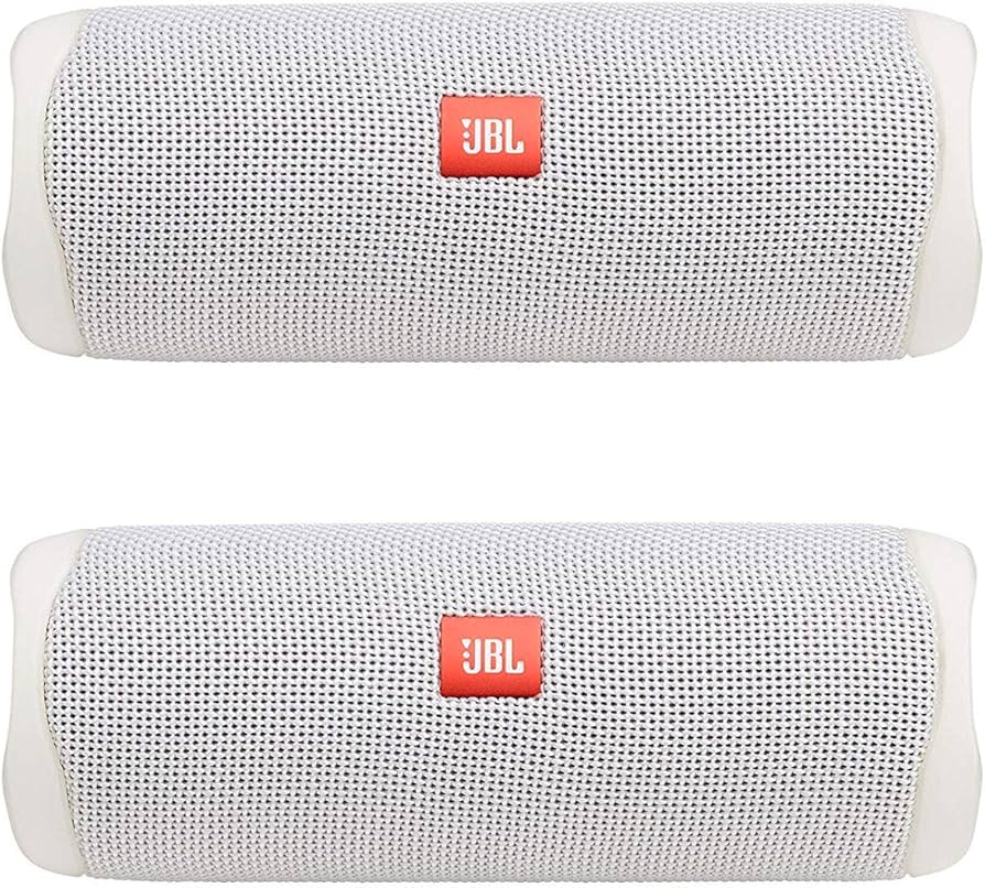 Amazon.com: JBL Flip 5 Bundle, White (Pack of 2) : Electronics