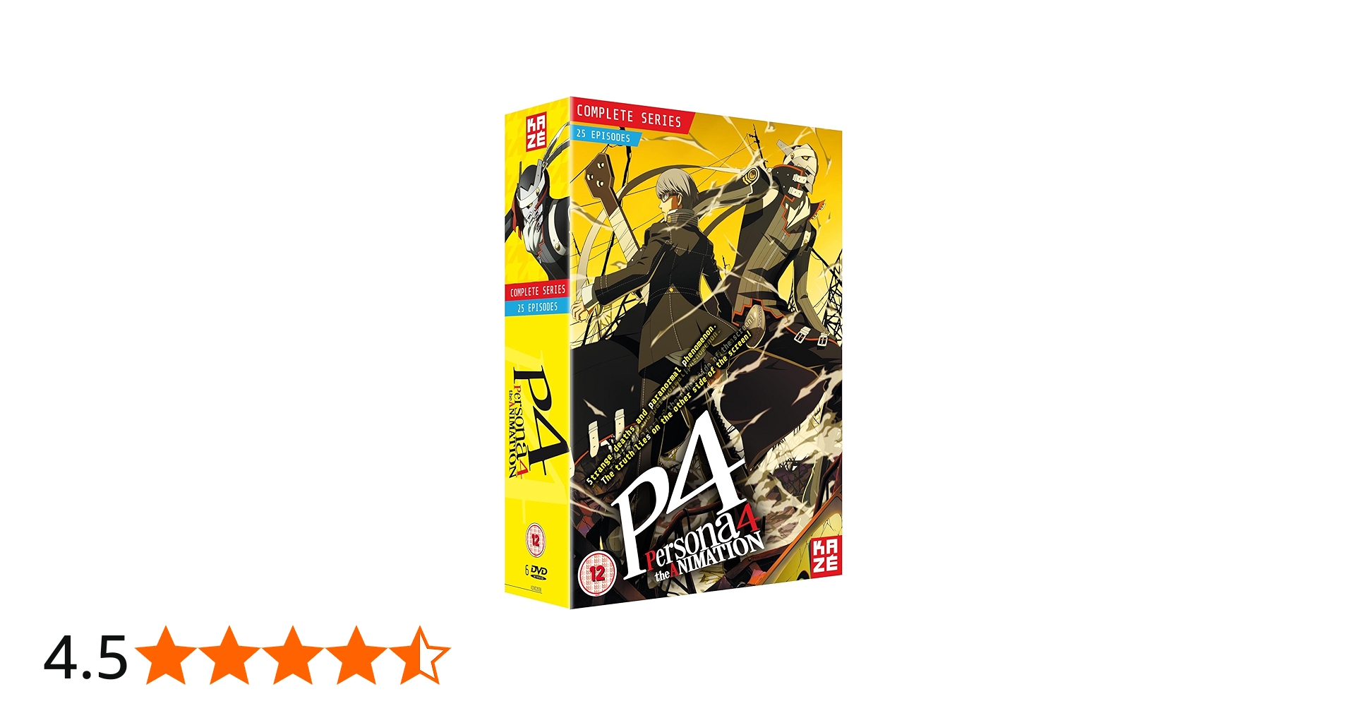 Amazon.co.jp: Persona4 the ANIMATION コンプリート DVD-BOX 全26話