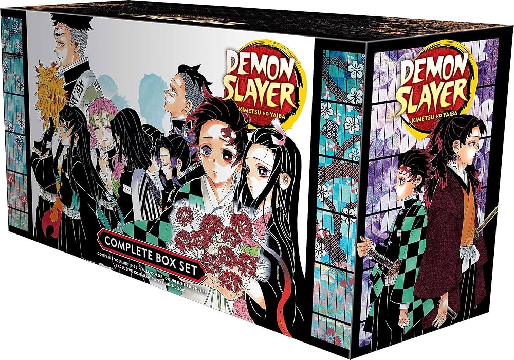 Amazon.com: Demon Slayer: Kimetsu no Yaiba Complete Box Set