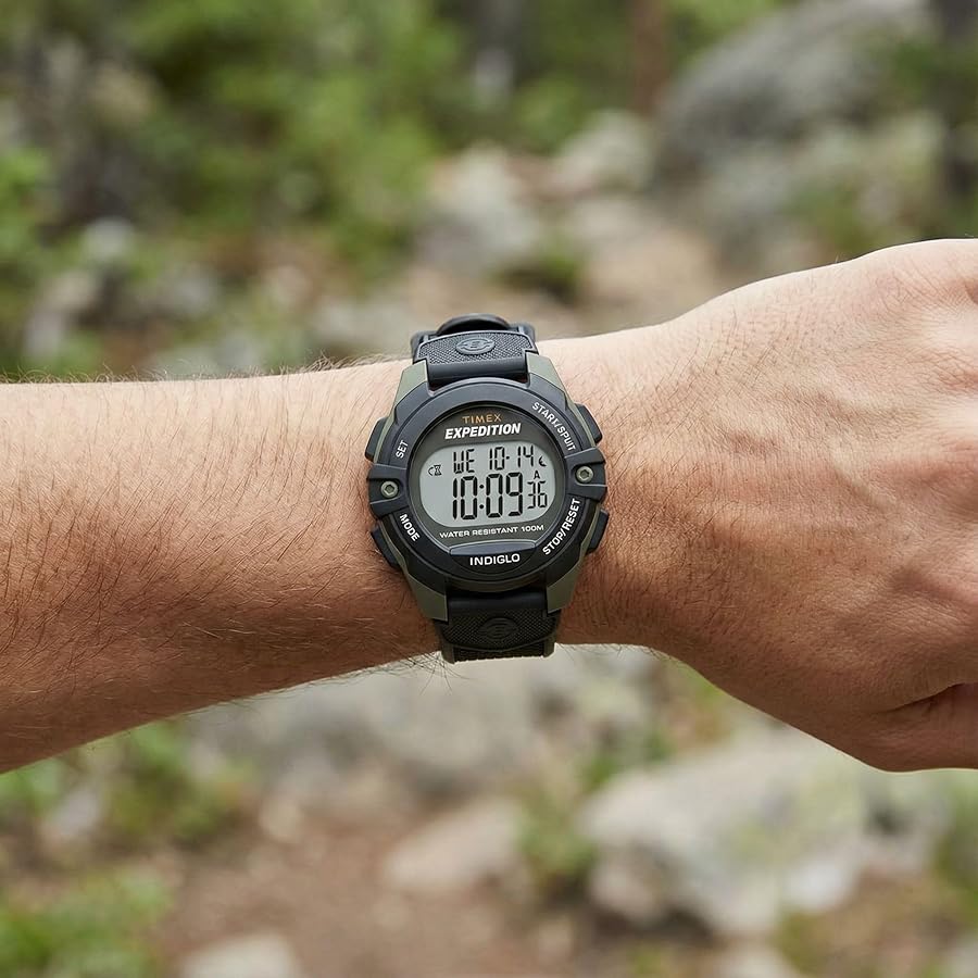 Amazon.com: Timex Men's Expedition 41mm Watch - Black Strap