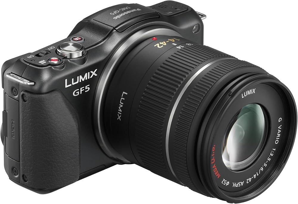 Panasonic DMC-GF5KEB-K Lumix G Compact System Camera with