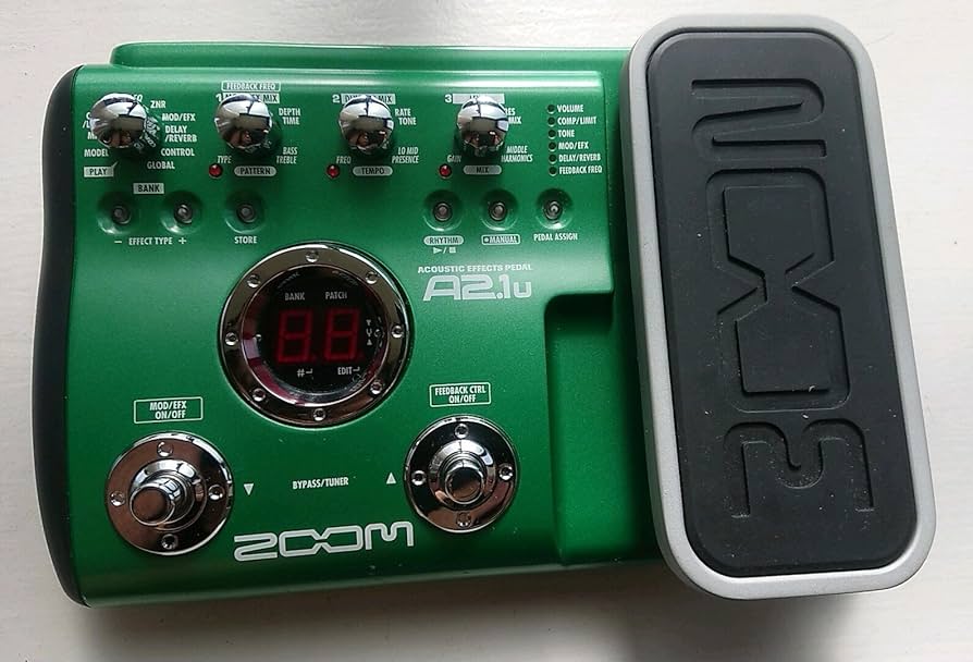 Amazon | ZOOM アコースティックエフェクツペダル A2.1u