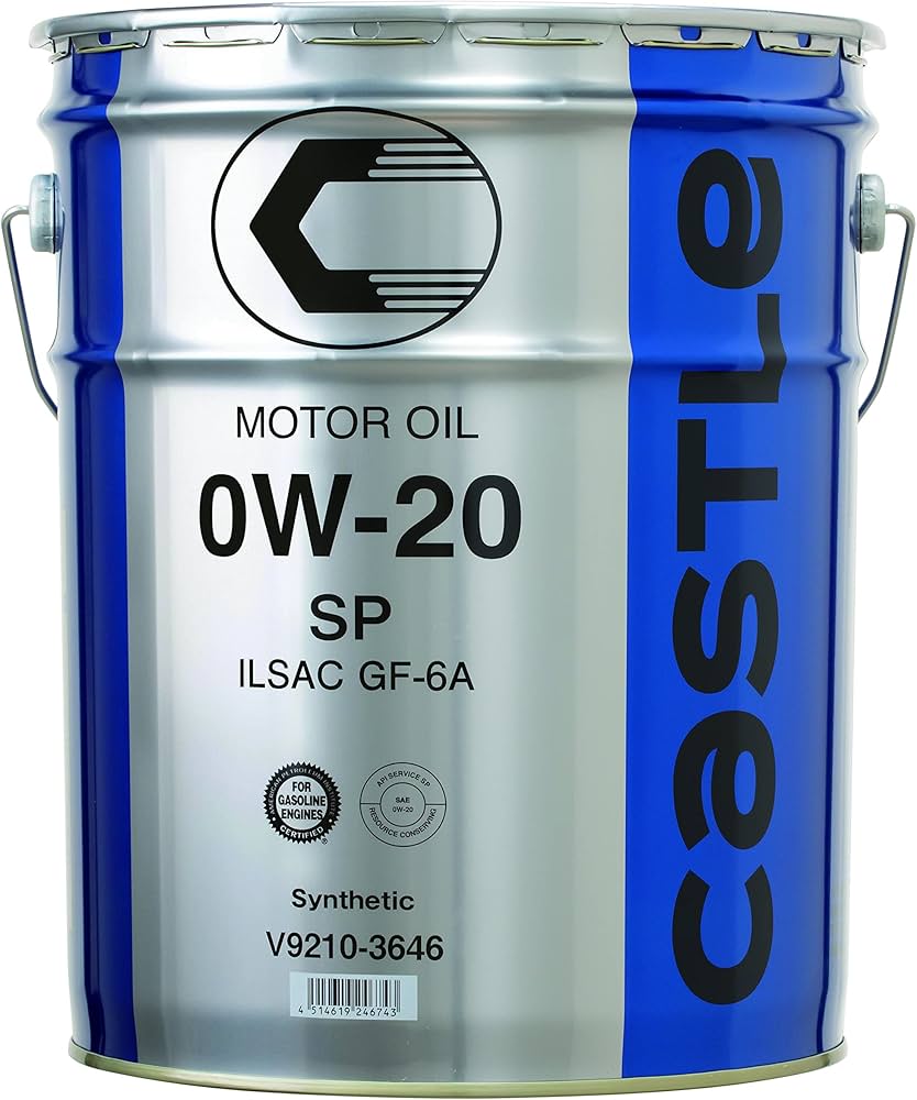 Amazon | TOYOTA トヨタ キヤツスル エンジンオイル SP 0W-20 20L 品番