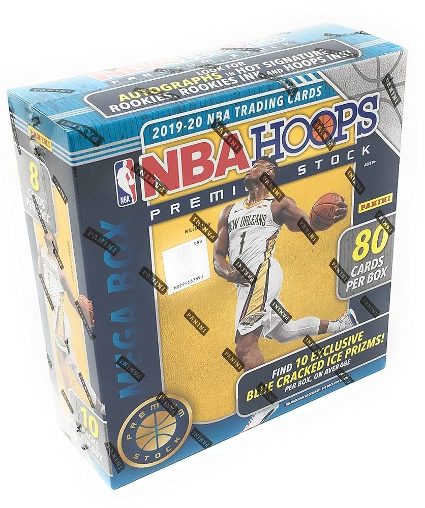 Amazon.com: 2019-20 Panini NBA Hoops Premium Stock Basketball MEGA