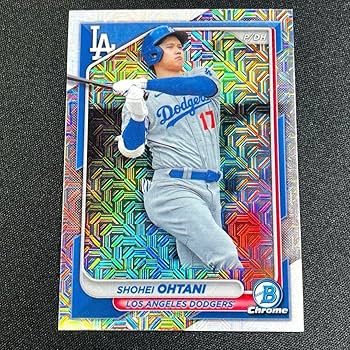 Amazon.co.jp: 2024 Topps Bowman Chrome 大谷翔平 リフラクターカード