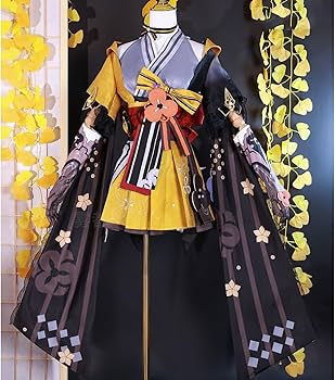 Amazon.co.jp: 原神 千織 ちおり コスプレ衣装セット 豪華版 全