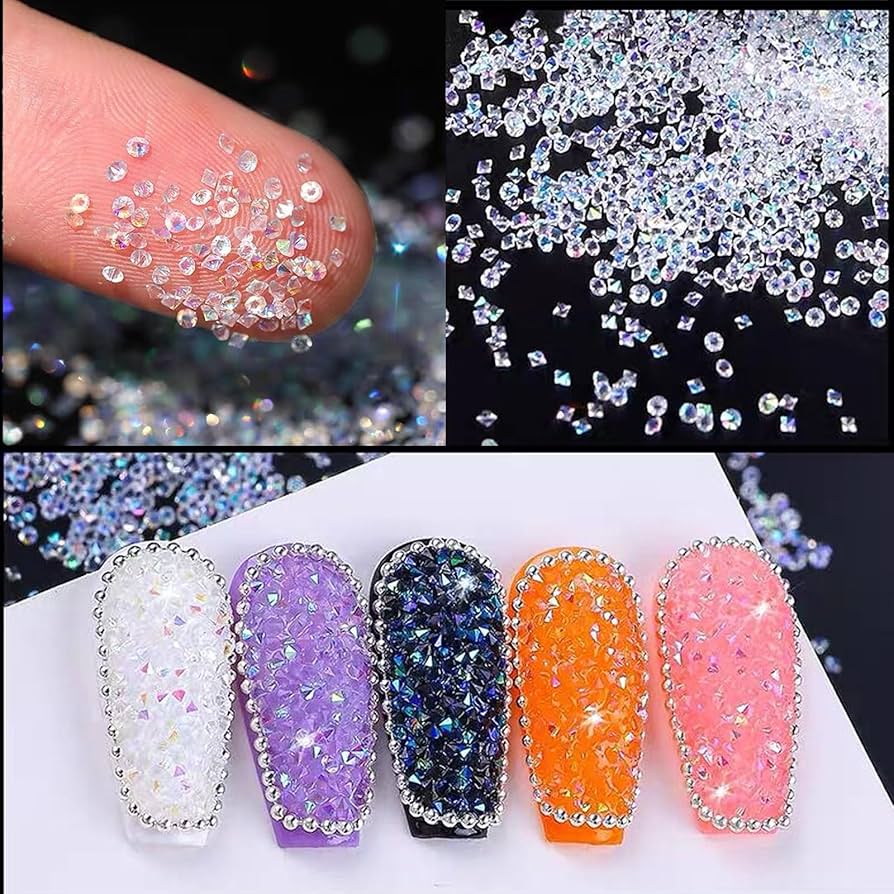 ネイルアート フラットボトムダイヤモンド キラキラ ビーズ ストーン