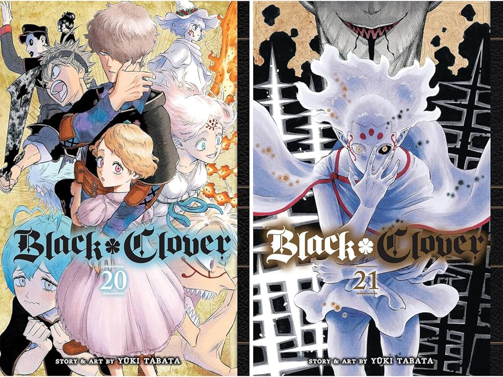 Black Clover Manga Set, Vol. 18-25: Yuki Tabata, 9781974707416
