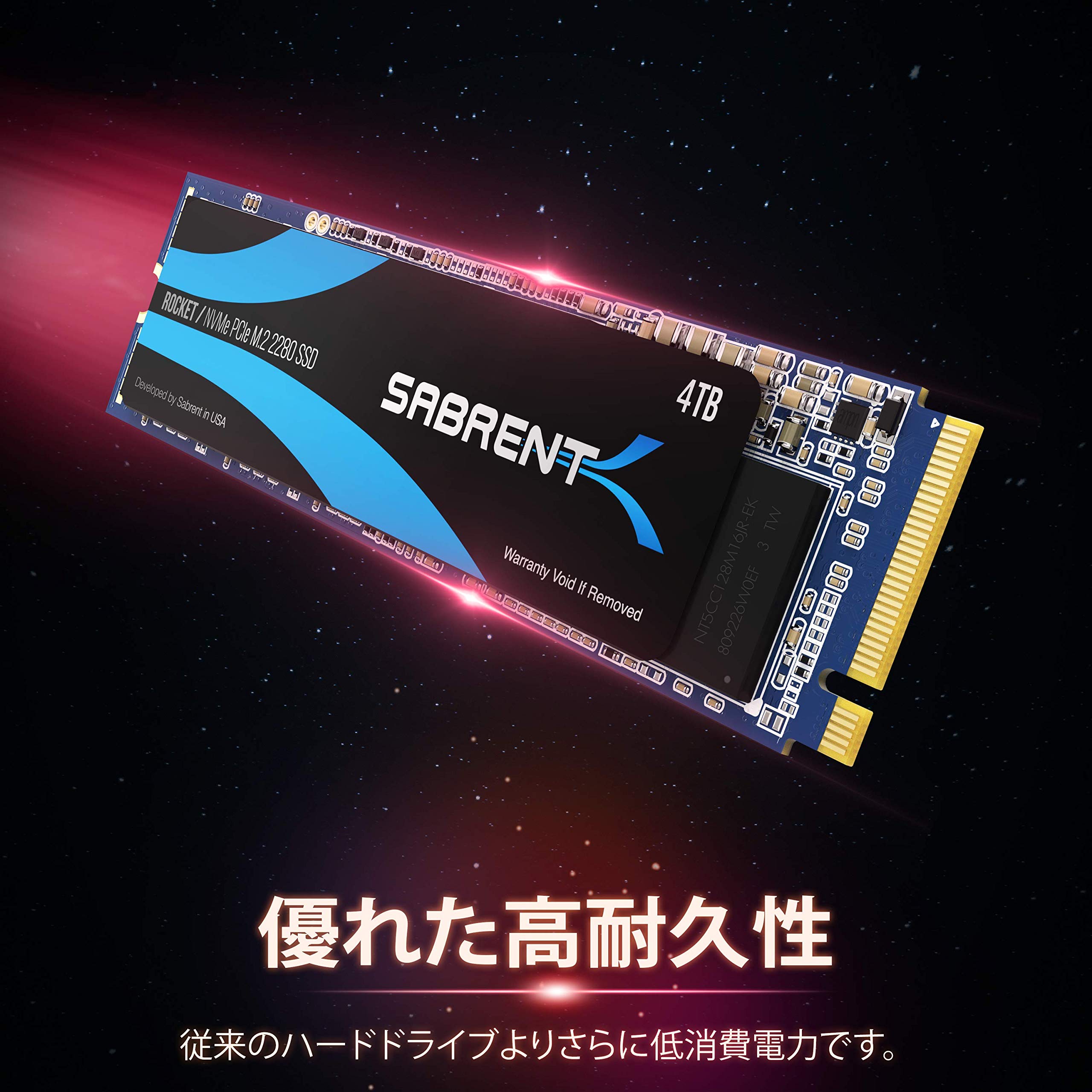 Amazon | SABRENT SSD 4TB、M.2 SSD 4TB、NVMe 4TB PCIe M.2 2280