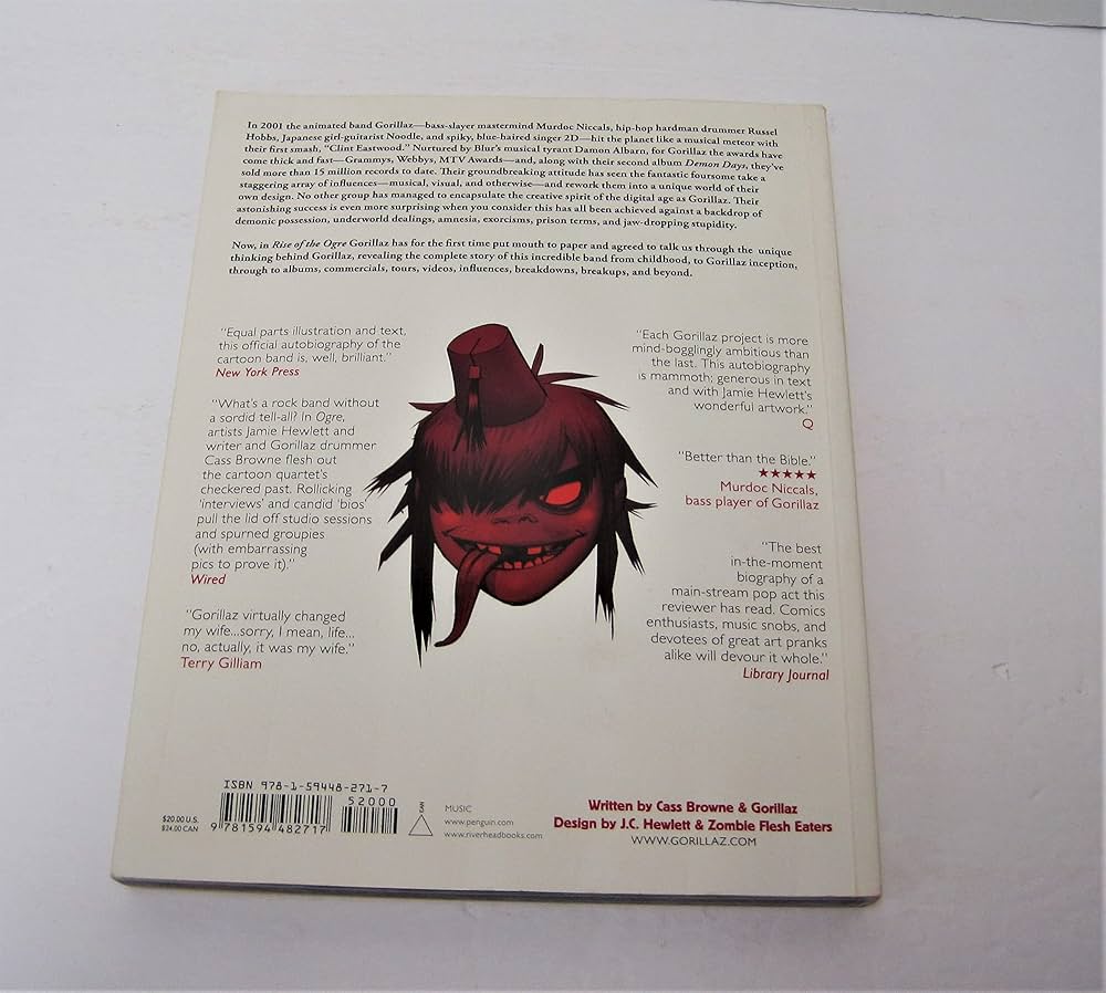 Gorillaz: Rise of the Ogre: Gorillaz: 9781594482717: Amazon.com: Books