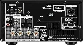 Amazon.co.jp: デノン Denon RCD-M41 ワイドFM AM/FMラジオチューナー
