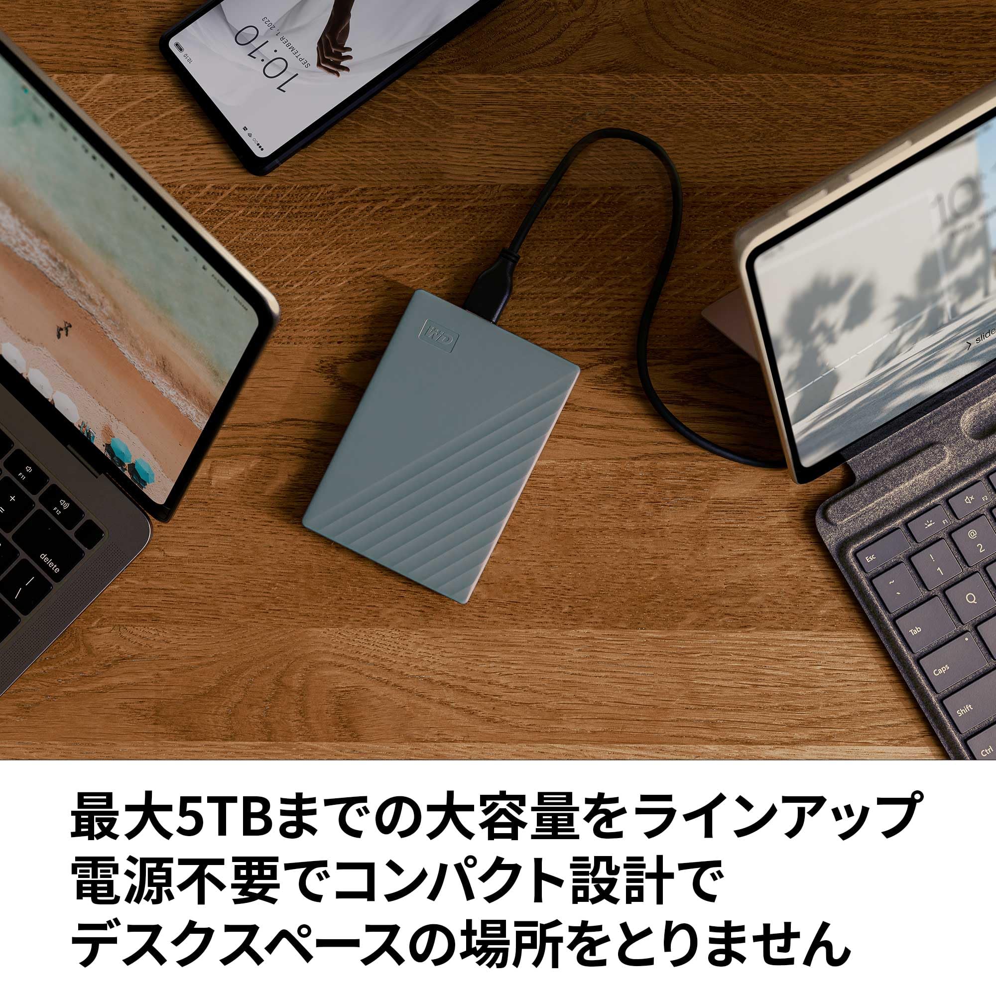 Amazon | ウエスタンデジタル(Western Digital) WD ポータブルHDD 5TB