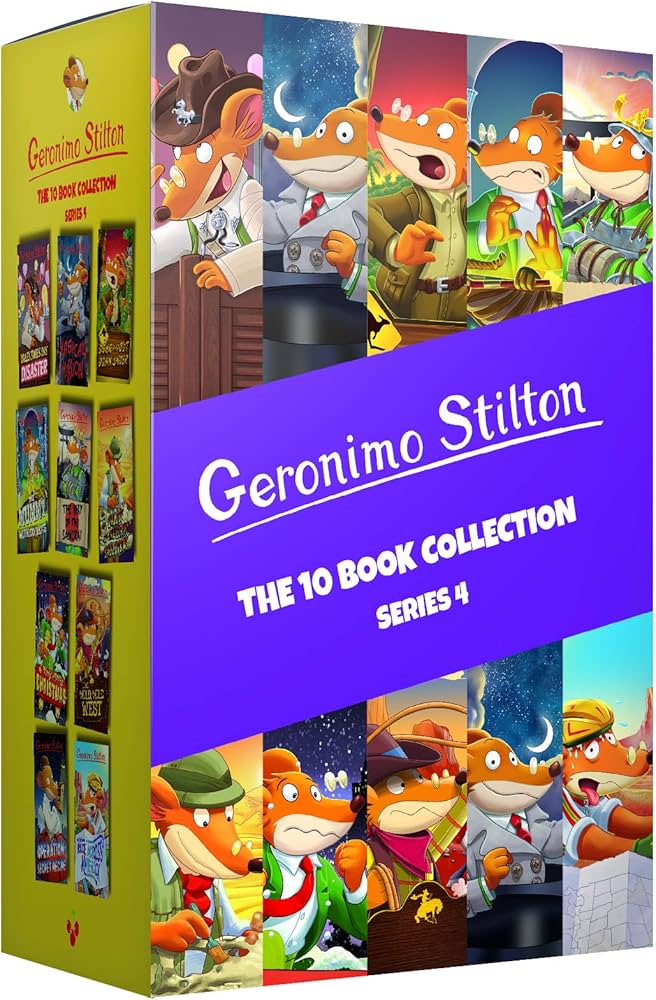 Amazon.com: Geronimo Stilton: 10 Book Collection (Series 4) Box