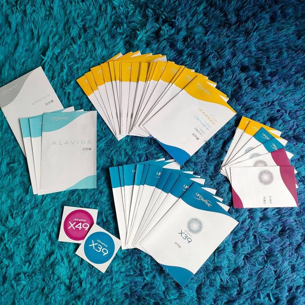 Amazon.co.jp: ライフウェーブ パッチ 説明書 40冊セット ステッカー2