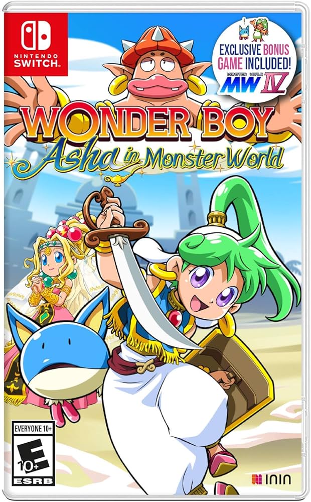 Amazon.com: Wonder Boy - Asha in Monster World - Nintendo Switch