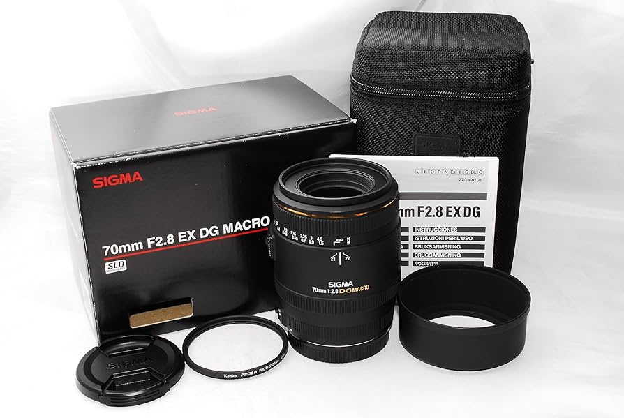 Amazon.com : Sigma 70mm F/2.8 EX DG Macro Lens for Canon Digital