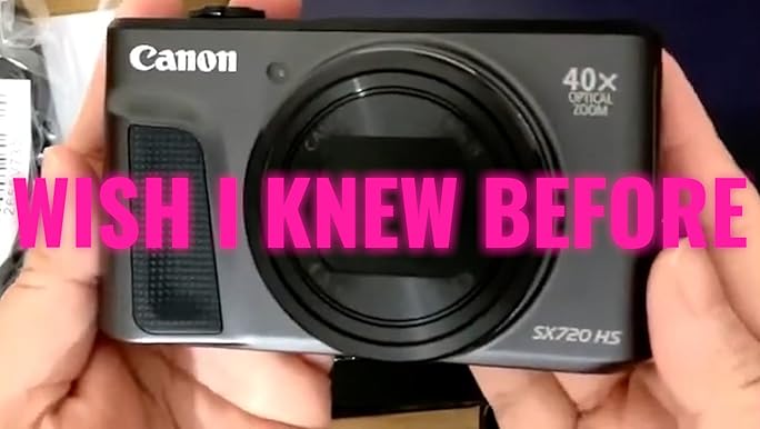 Amazon.com : Canon Cameras US PowerShot SX720 HS Black : Electronics