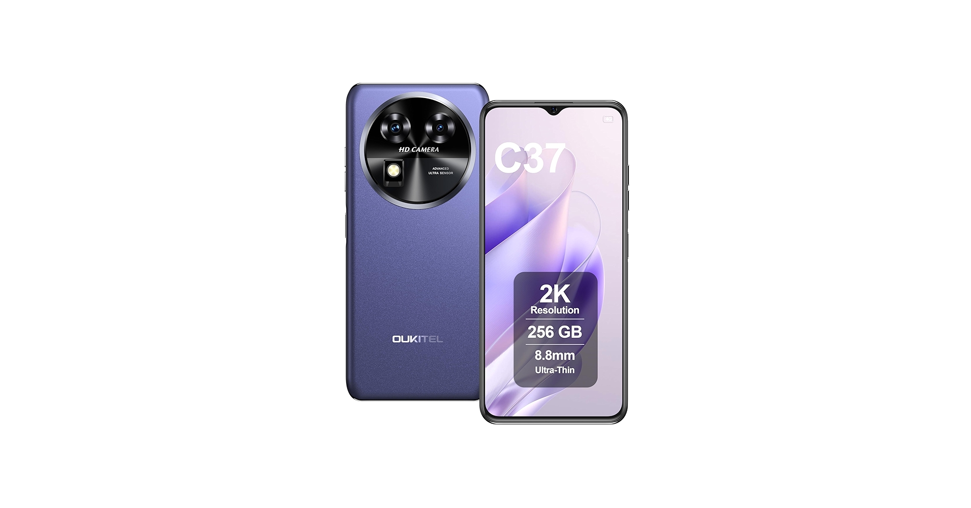 Amazon.com: OUKITEL C37 Smartphone, 24GB RAM+256GB ROM, 6.6