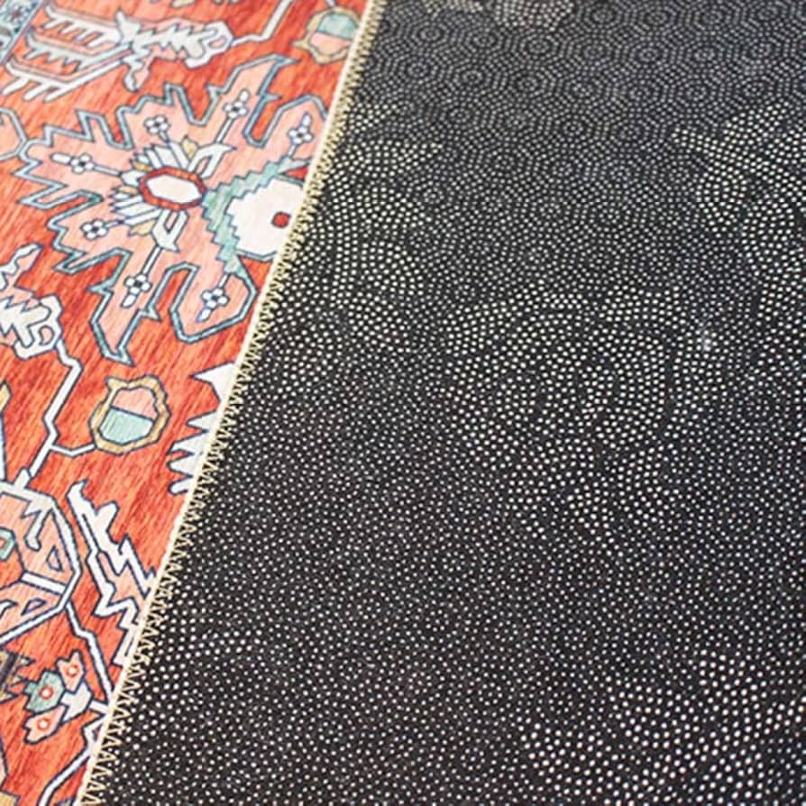 Amazon｜ラグ ラグマット 楕円形 おしゃれ 北欧 カラー3 ヴィンテージ