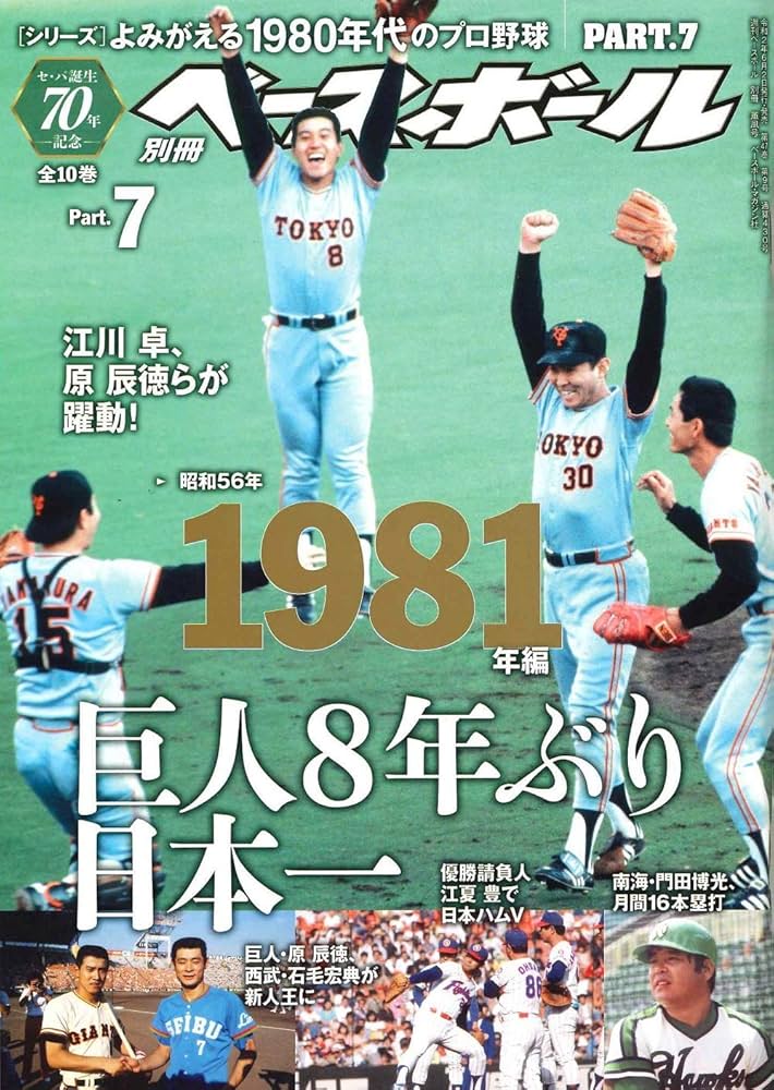 セ・パ誕生70年記念特別企画】よみがえる1980年代のプロ野球 Part.7