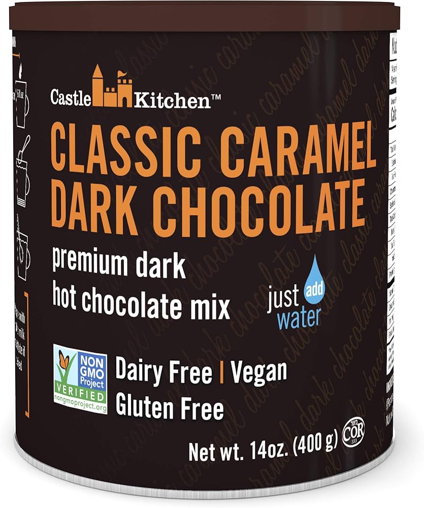 Amazon.com : Castle Kitchen Classic Caramel Dark Chocolate Premium