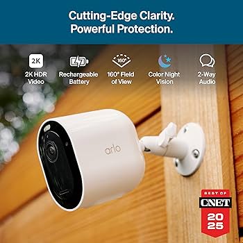 Amazon.com : Arlo Pro Security Camera 2K HDR (6th Gen, 2025