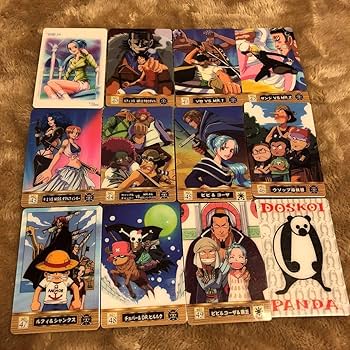 Amazon.co.jp: ワンピース 海賊王 グミ カード グミカ グミカード No