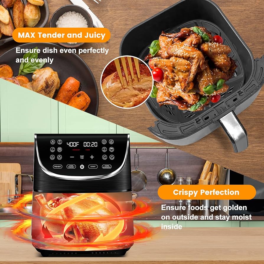 Amazon | For Gourmia GAF798 GAF778 GAF716 7QT エアフライヤー用エア