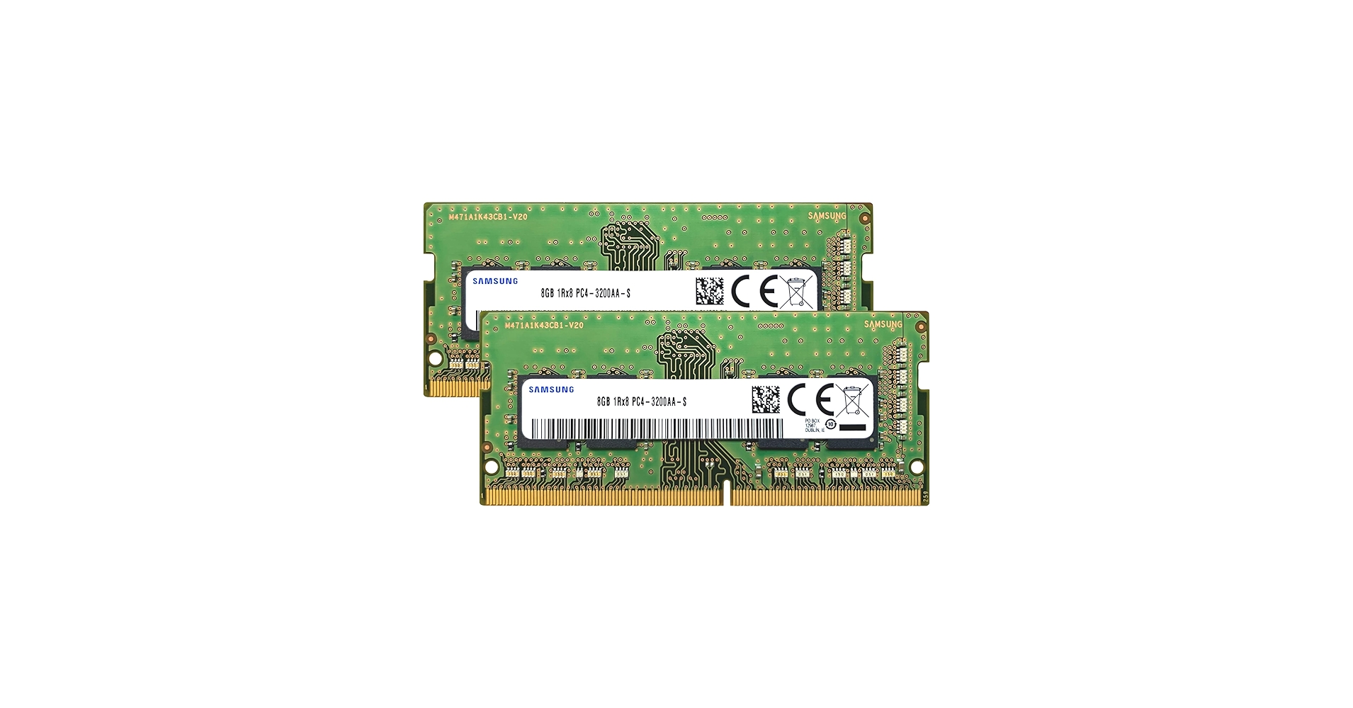 Samsung 16GB (2x8GB) DDR4 3200MHz PC4-25600 (PC4-3200AA) CL22