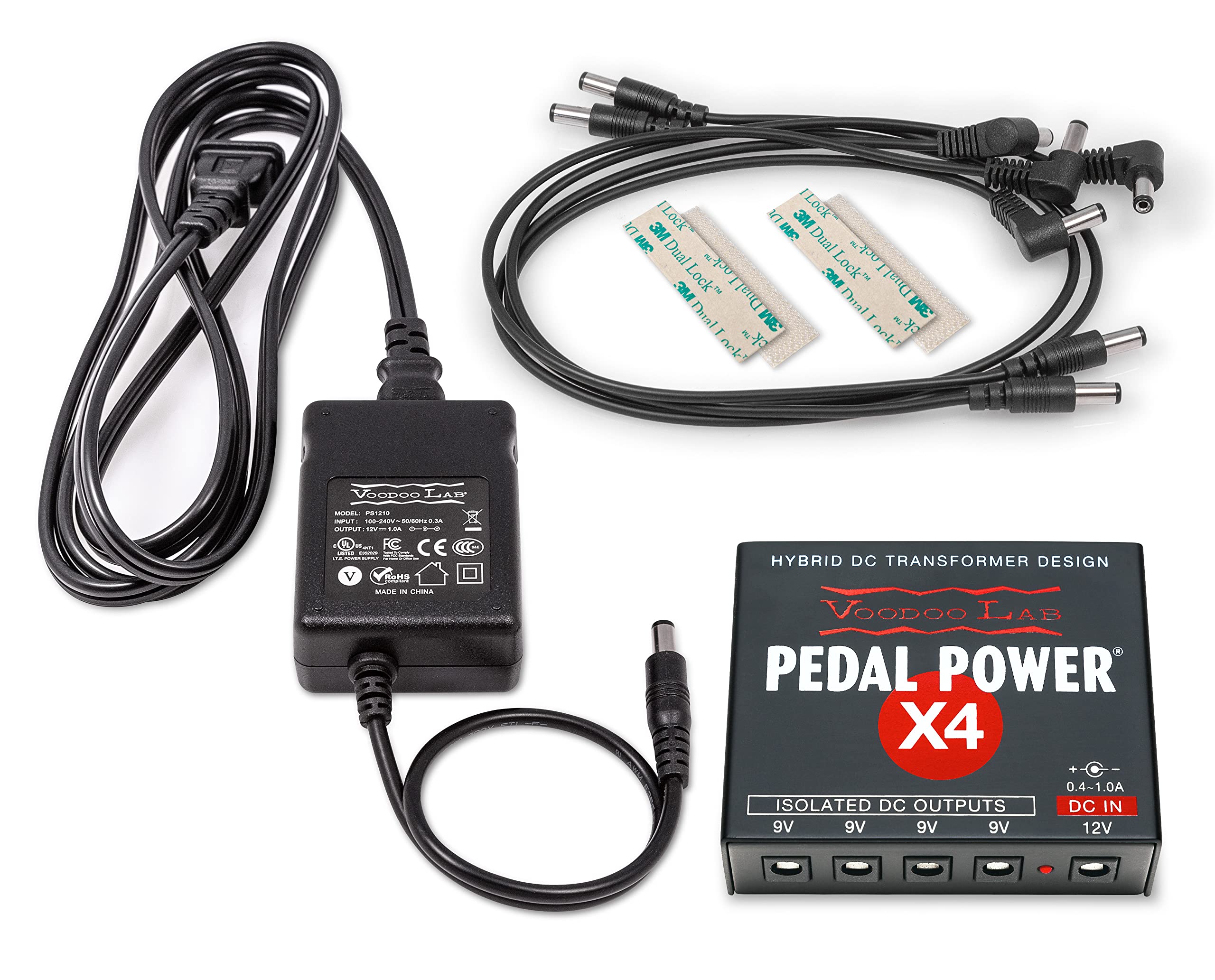 Amazon.co.jp: VooDooLab Pedal Power X4 パワーサプライ : 楽器・音響機器