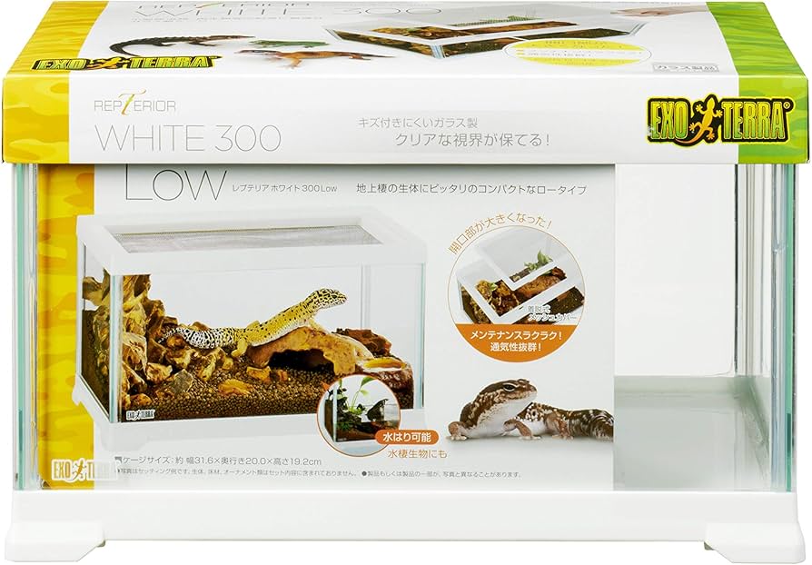 Amazon | エキゾテラ GEX EXOTERRA レプテリアホワイト300 Low 小型
