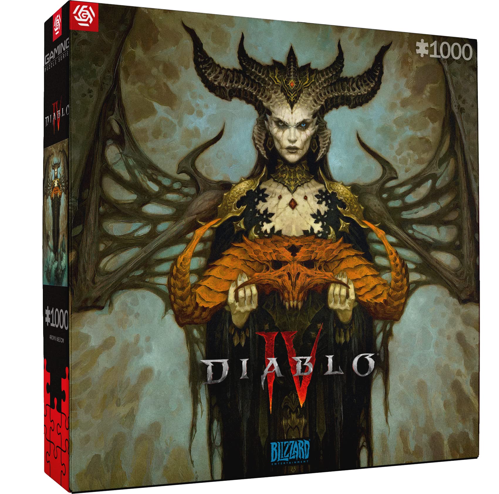 Amazon.com: GAMING PUZZLE: DIABLO IV LILITH PUZZLES - 1000 : Toys