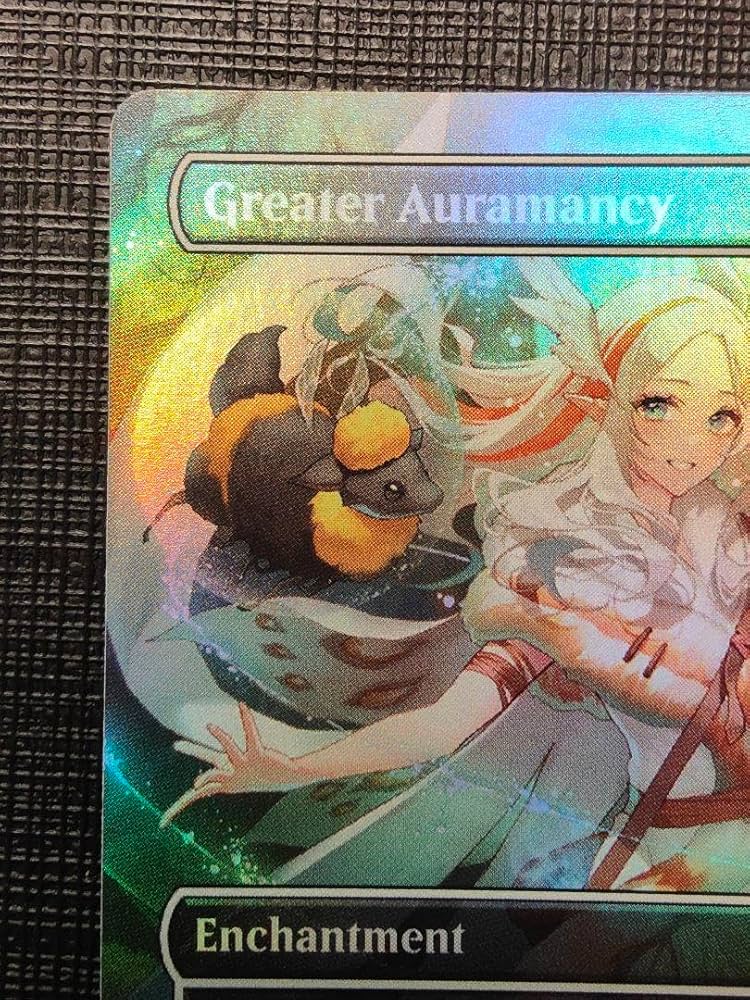 Amazon.co.jp: MTG 偉大なるオーラ術 アニメ絵 Foil 英語 : おもちゃ